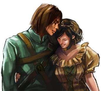 James And Snow - Portable Network Graphics (410x307), Png Download