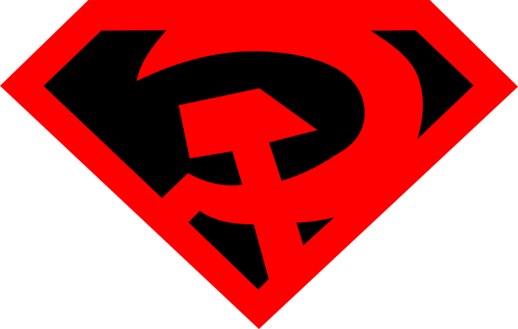 Superman Red Son Symbol (1024x651), Png Download