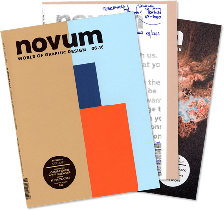 3x Mini Subscription - Novum World Of Graphic Design Magazine (483x518), Png Download