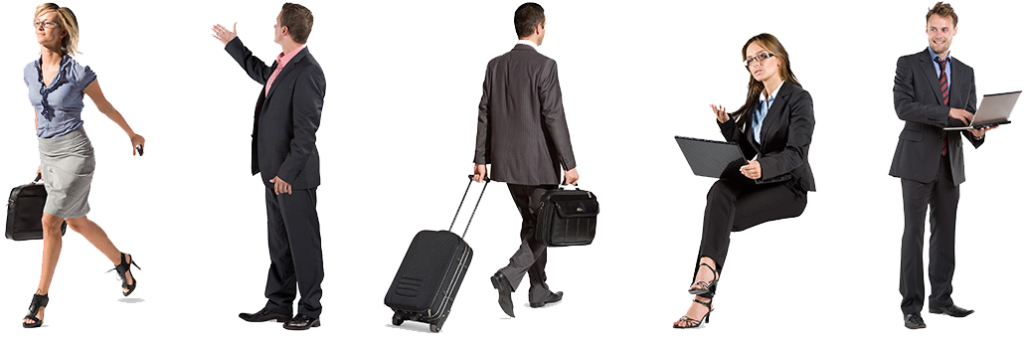 Business People Png Free Download - Cut Out Business People Png (1024x340), Png Download