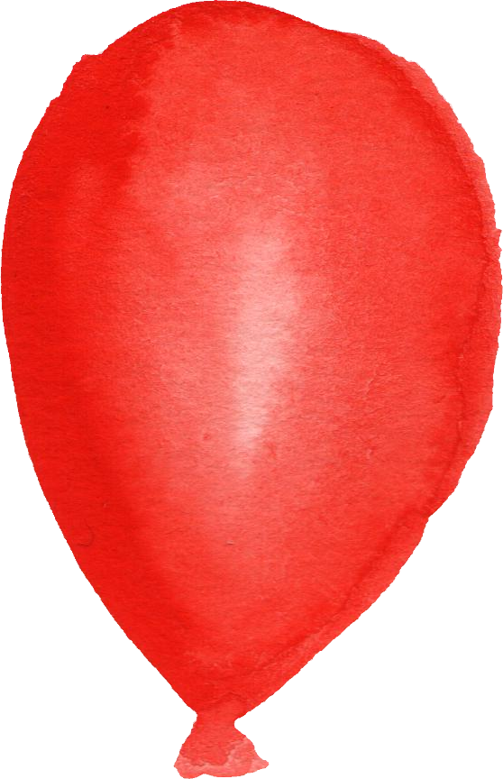 Vector Library Png Transparent Vol Onlygfx Com Free - Png Orange Watercolor Balloon (558x864), Png Download