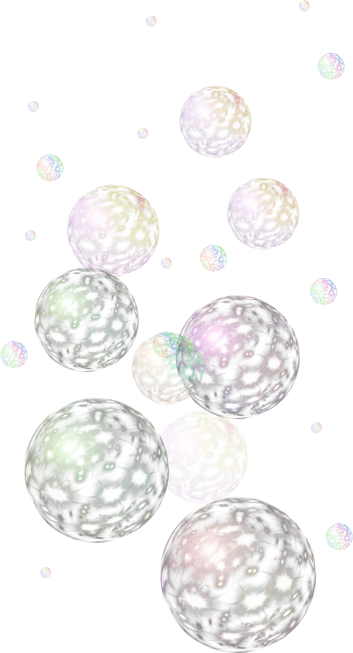 Pin By Debbie Garcia On Transparent - Glowing Bubbles Png (1799x2282), Png Download