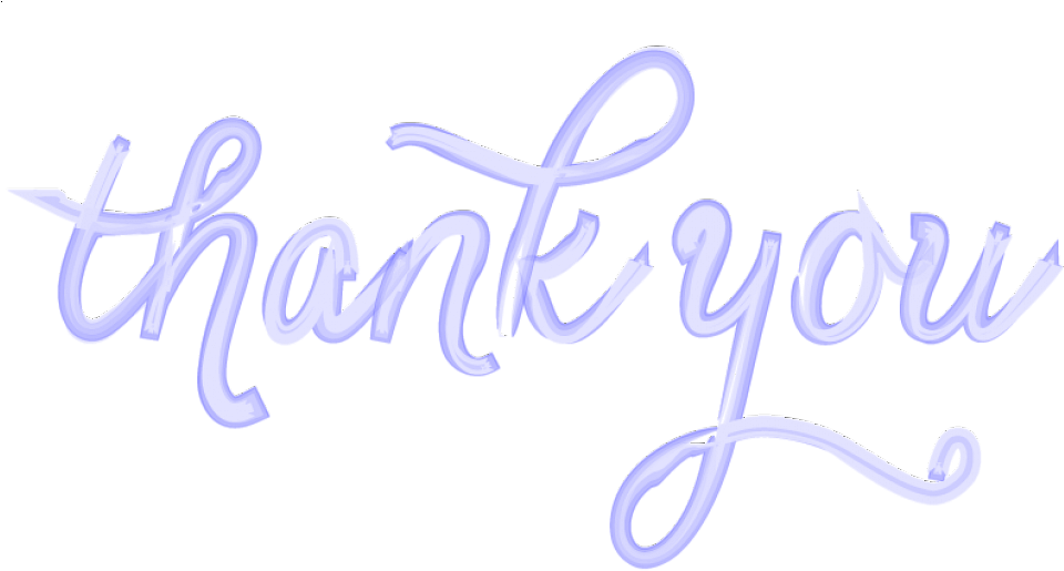Thank-you - Calligraphy (960x524), Png Download