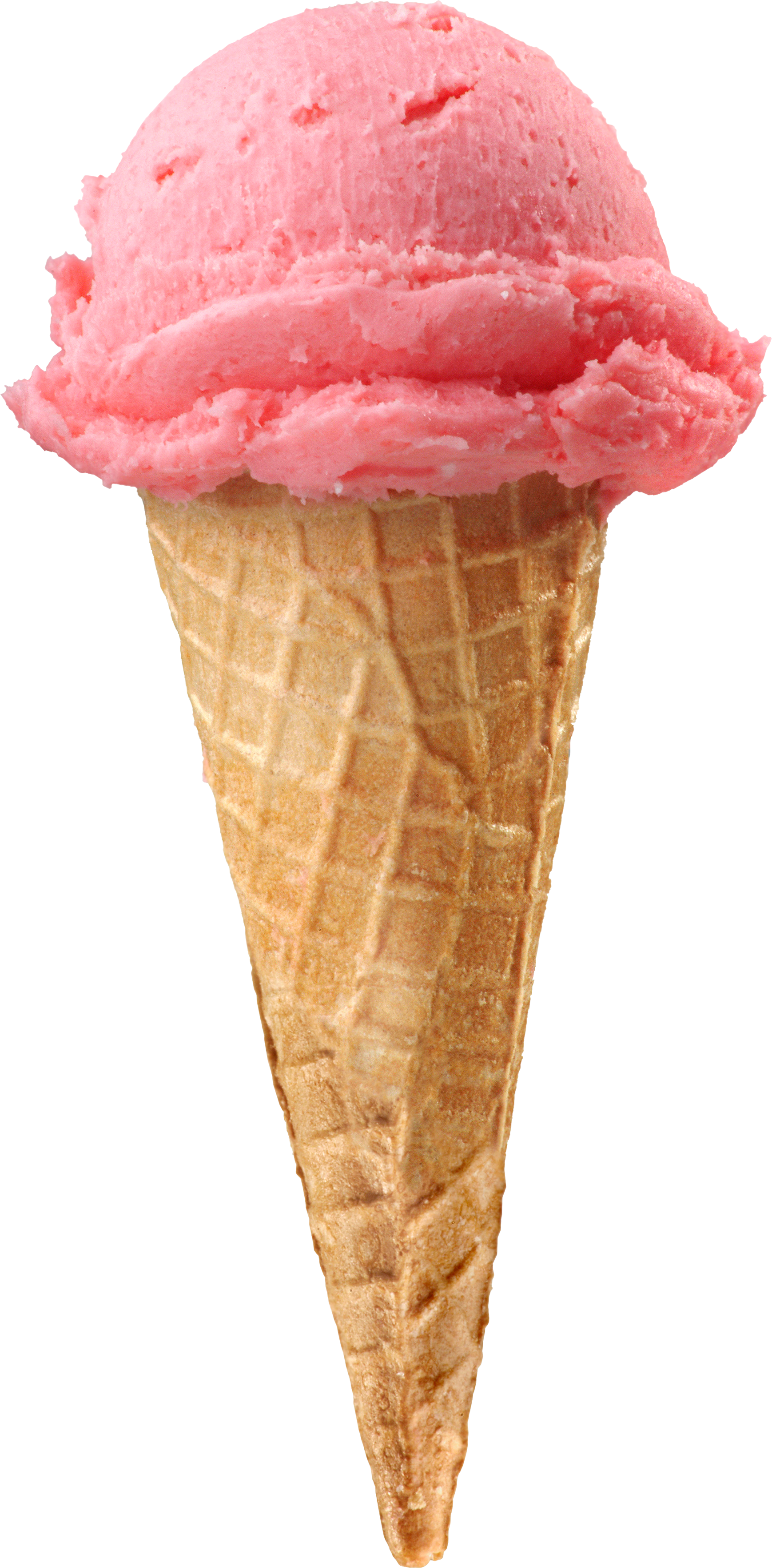 Ice Cream Cone Blue (1738x3525), Png Download