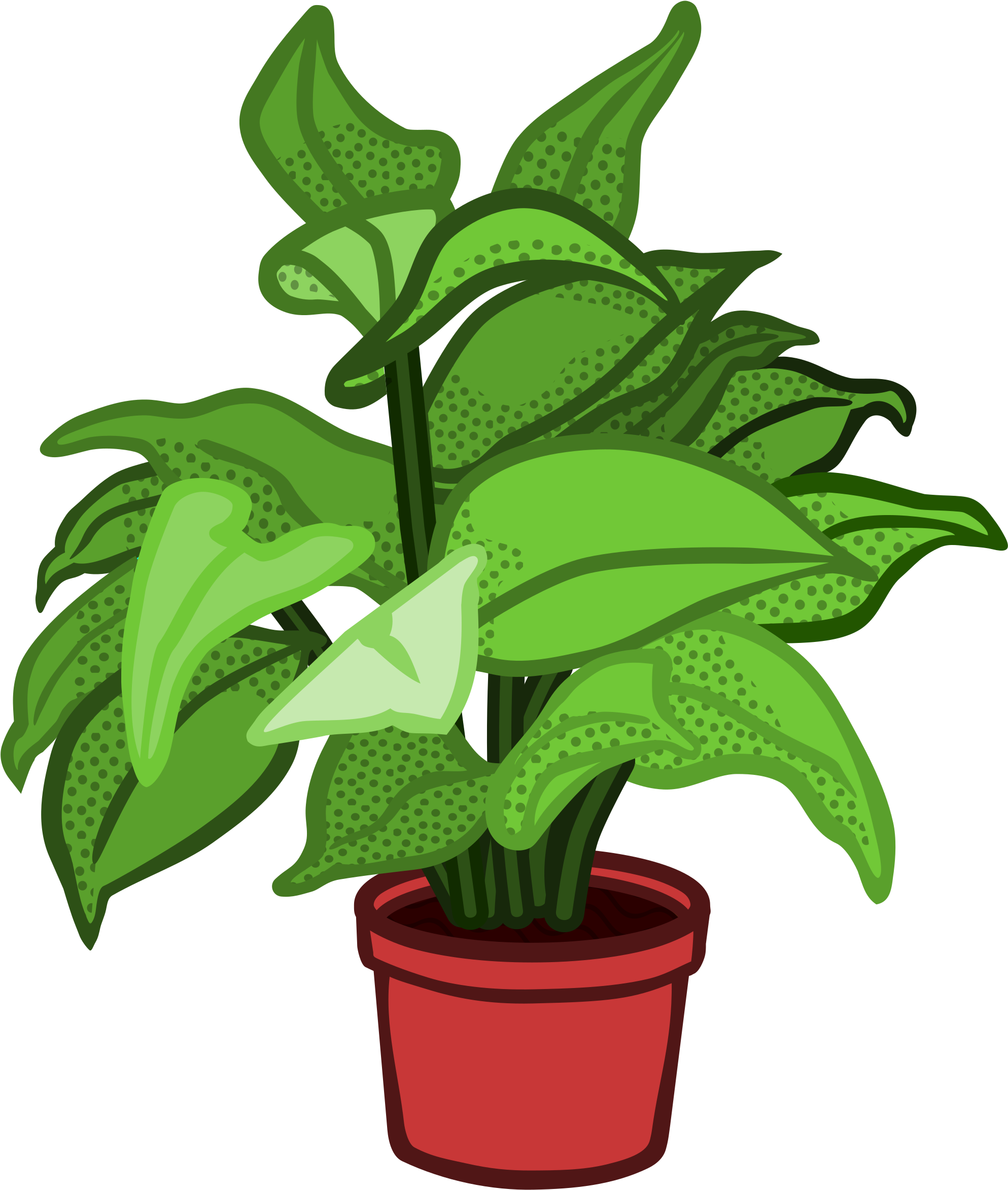 Image Free Stock Pot Plant Planted Flower Free On Dumielauxepices - Potted Plant Clipart Png (2400x2400), Png Download