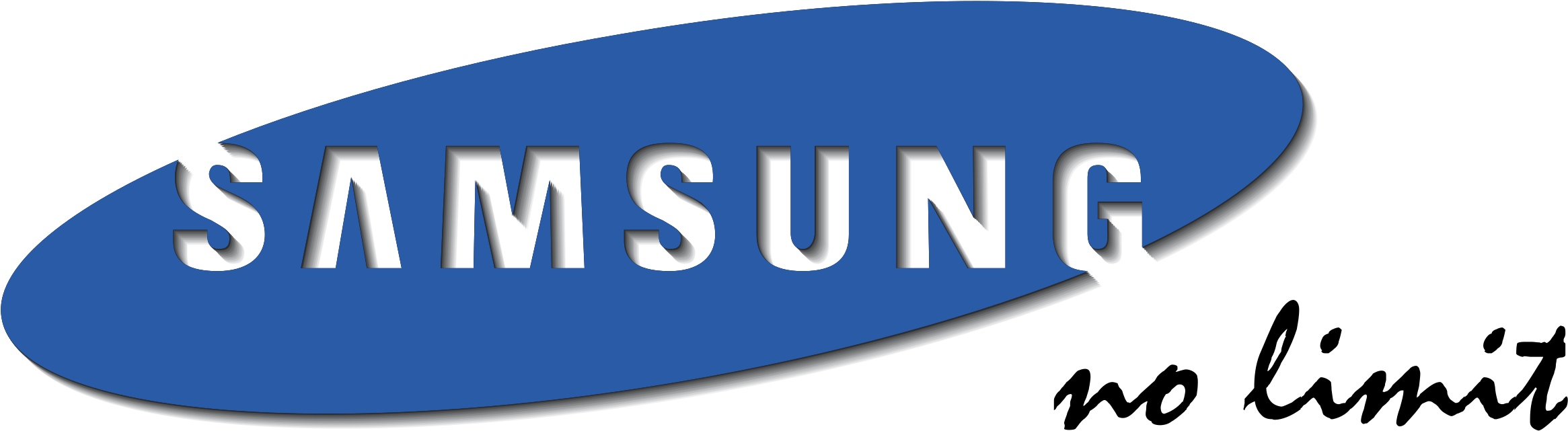 Samsung Logo Png Transparent - Samsung Logo No Limit (2400x2400), Png Download