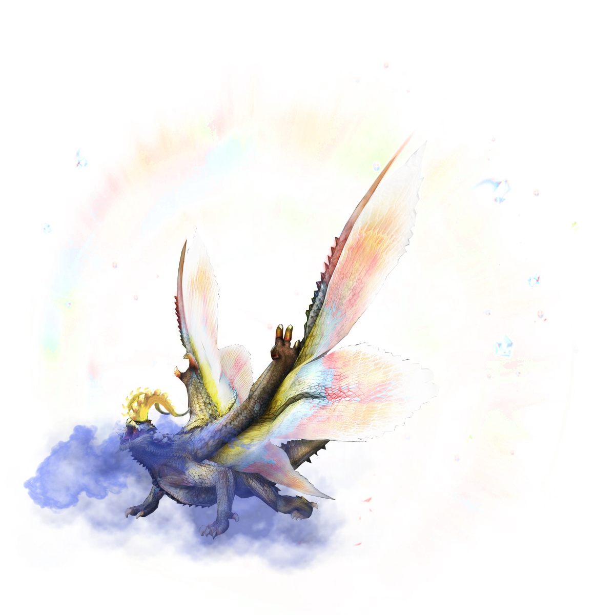 Whitelight Shagaru Magala Render By Rathalosaurus Rioreurensis - August 12 (1200x1200), Png Download
