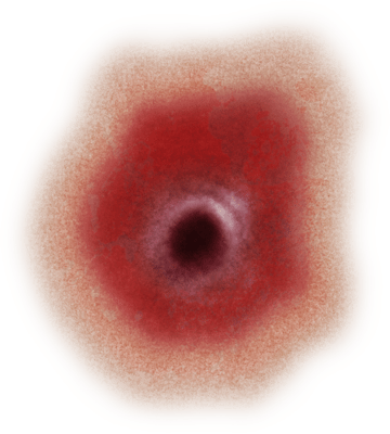 Bullet Wound - Portable Network Graphics (360x400), Png Download