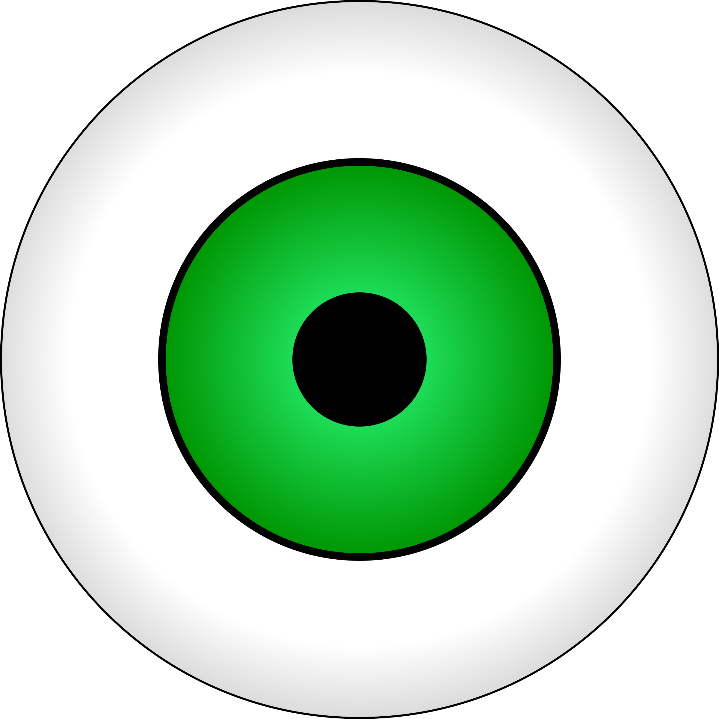 This Free Icons Png Design Of Olhos Verdes / Green (2400x2400), Png Download