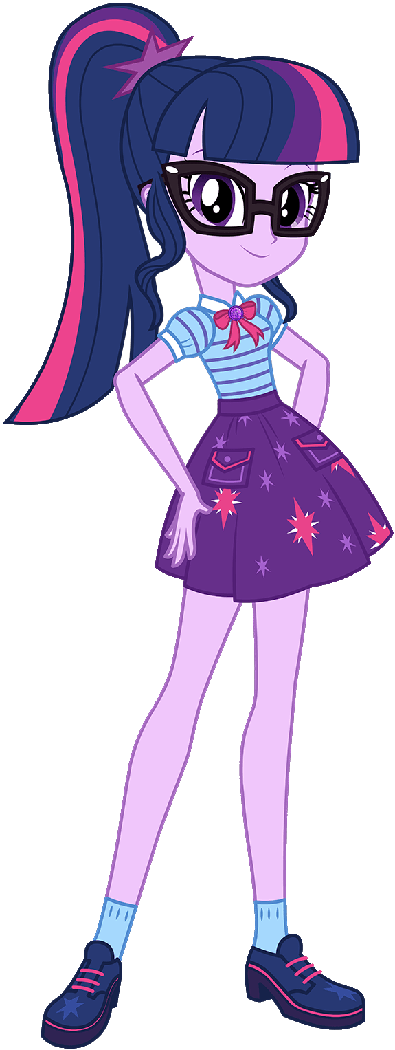 Twilight Sparkle - Mlp Eg Twilight Sparkle (575x1527), Png Download