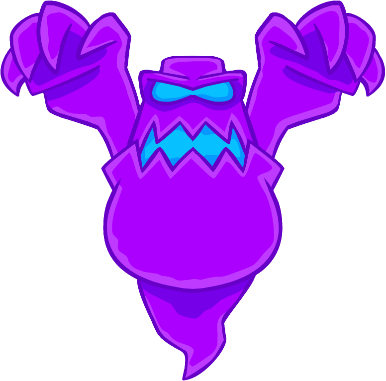 Ghost - Halloween 2012 Club Penguin (776x766), Png Download