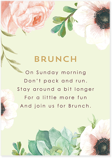 Custom Wedding Invitation For Brunch - Garden Roses (700x700), Png Download