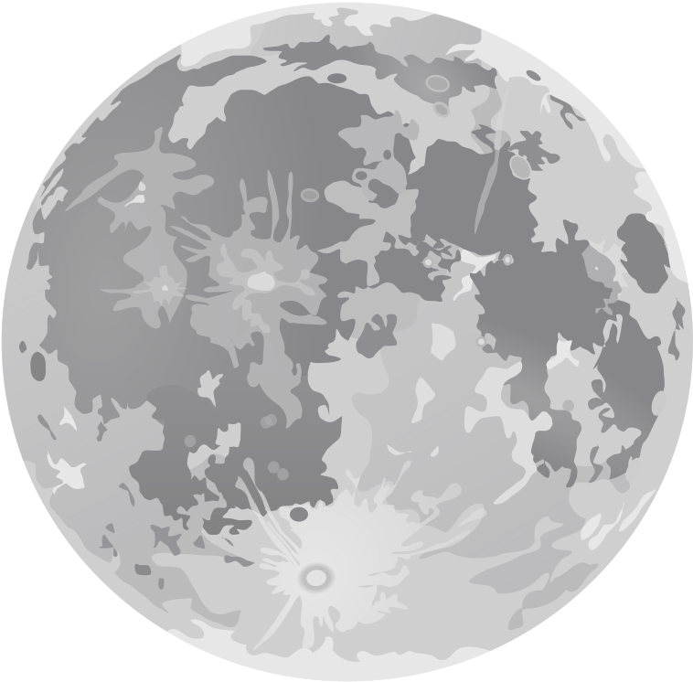 Full Moon Clipart (900x861), Png Download