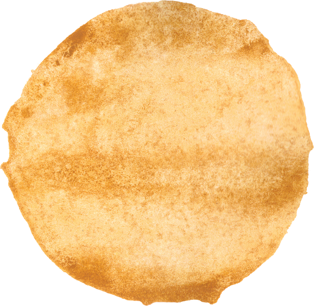 Free Download - Orange Watercolor Circle Png (612x598), Png Download