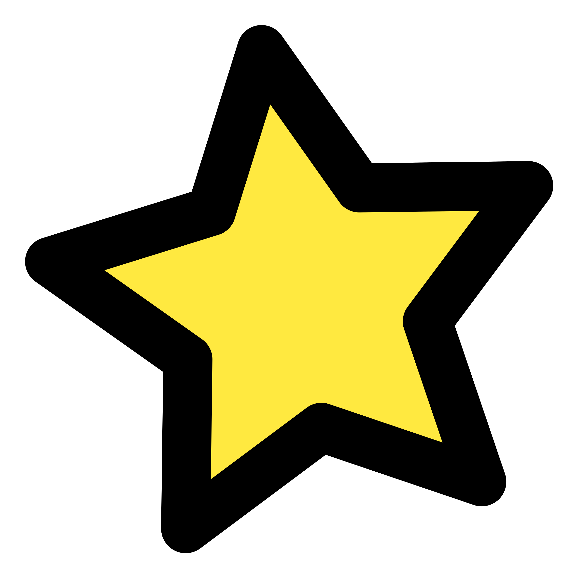 Estrellas Amarillas Con Negro (2400x2400), Png Download