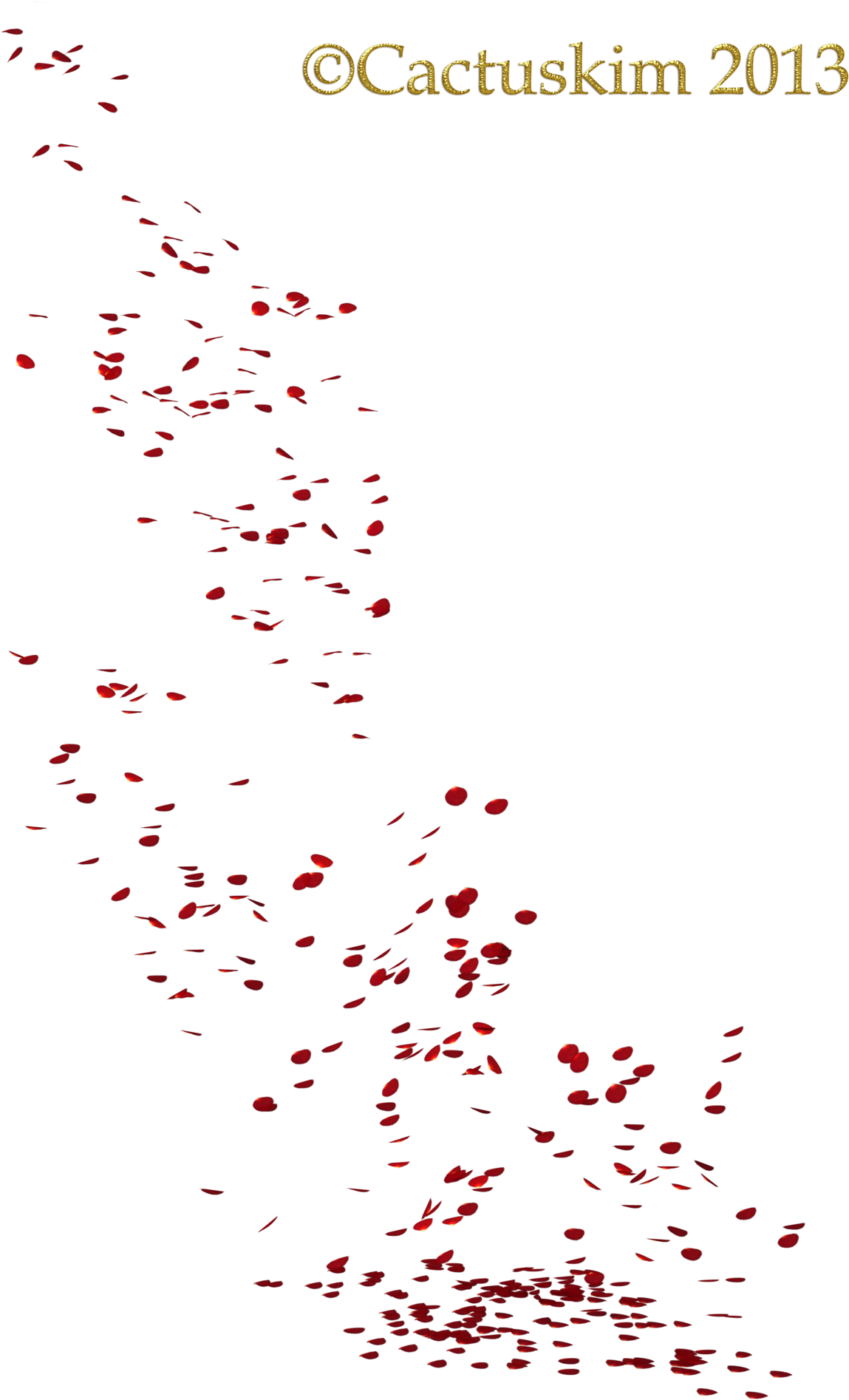 Flowers Rain Png - Flower Falling Petals Png (1280x1920), Png Download