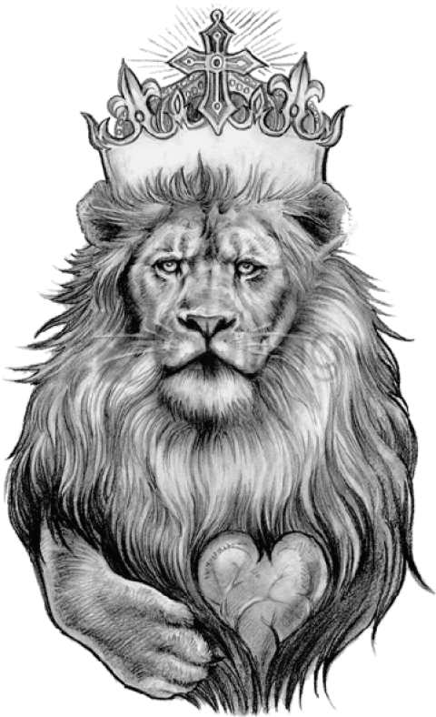 Lion Tattoo Png Clipart - Lion Tattoo Designs (367x600), Png Download