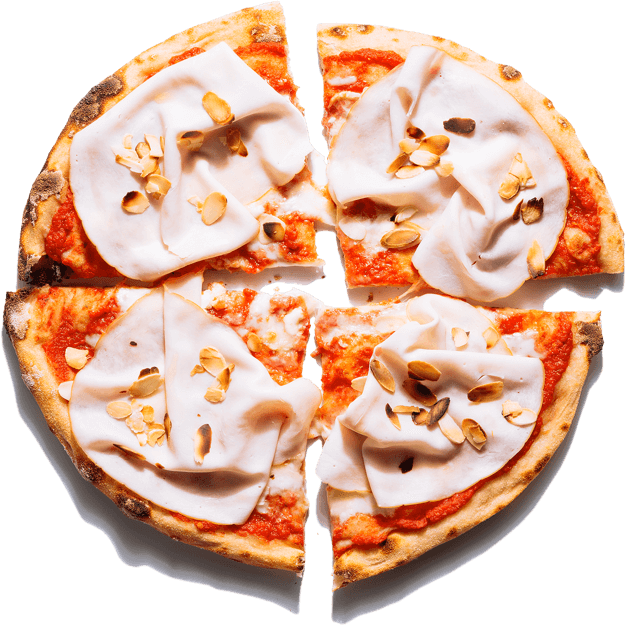 Cold Turkey Pizza - Pizza (626x626), Png Download