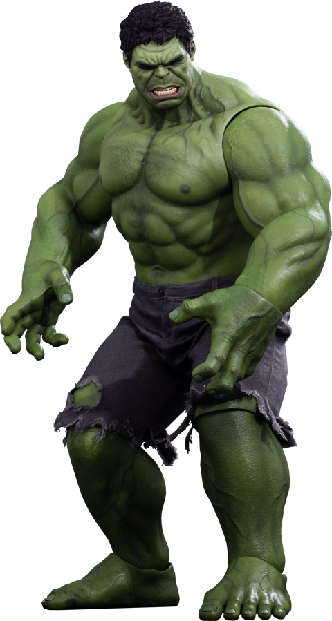 Hulk Movie Png - Avengers Hot Toys Movie 1/6 Scale Collectible Figure (480x899), Png Download