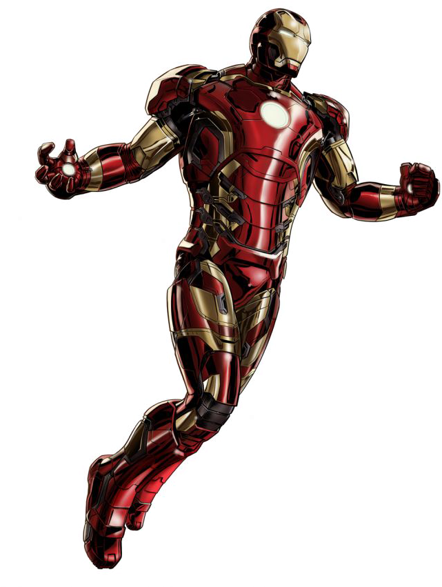 Download Iron Man Mk 43 - Iron Man White Background PNG Image with No  Background 