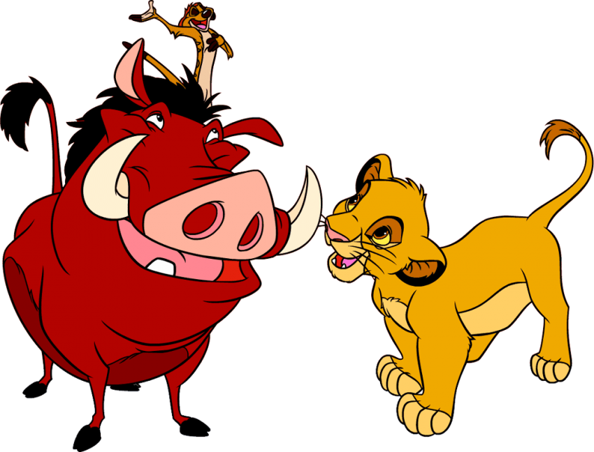 Sunset Clipart Lion King - Lion King Png (850x648), Png Download