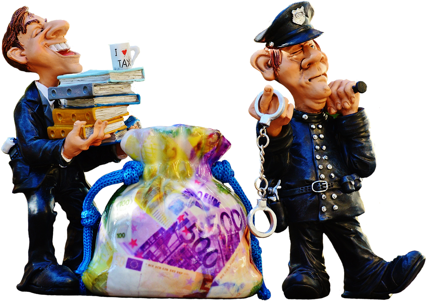 Taxes, Tax Evasion, Police, Handcuffs - It's So Funny By Yvonne Moore 9781456895938 (paperback) (532x340), Png Download