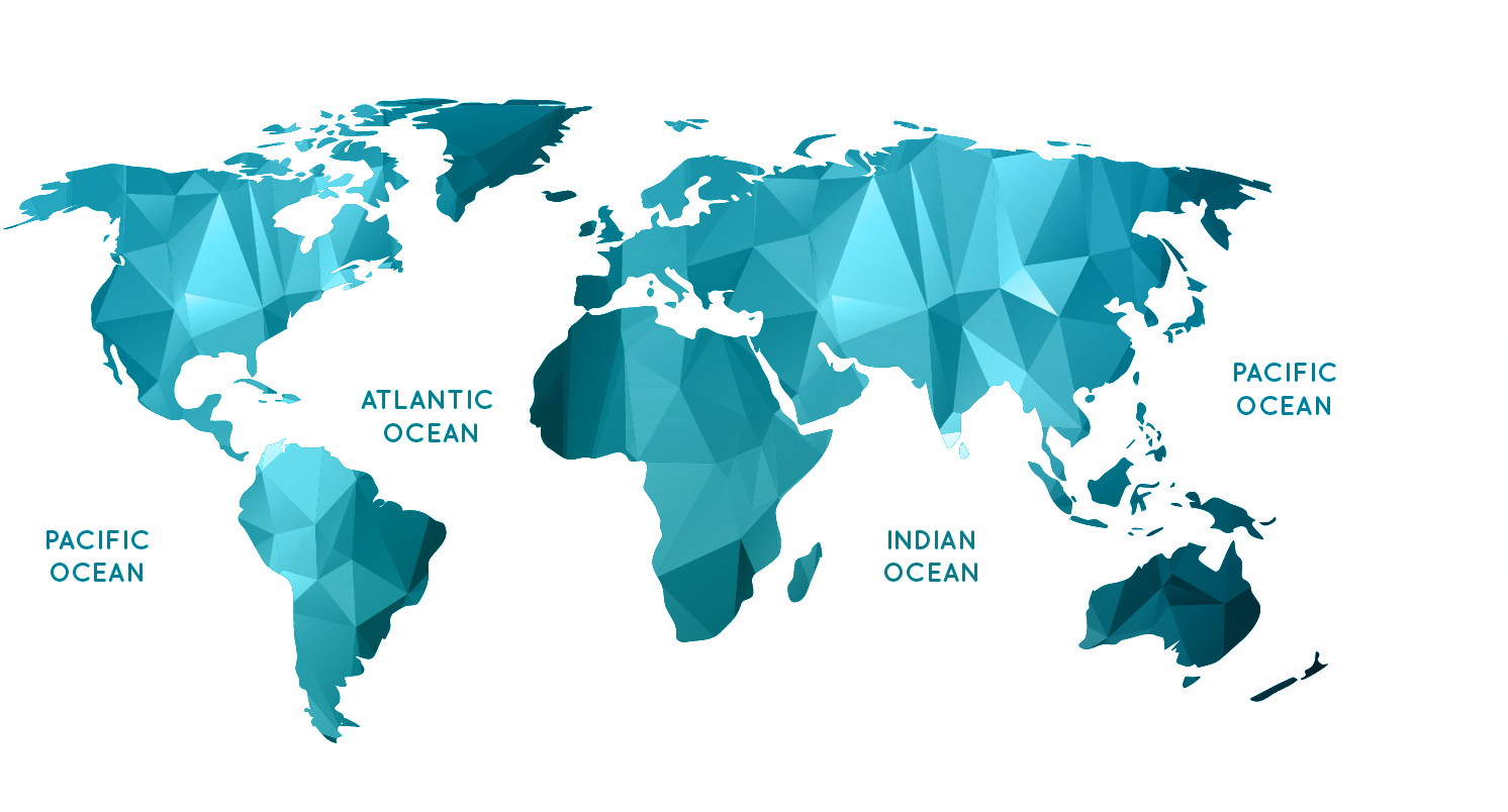 World Map Png Transparent - World Map Penguin Habitats (1667x803), Png Download