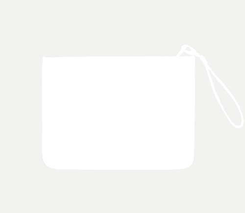 Watercolor Girl - Coin Purse (500x435), Png Download