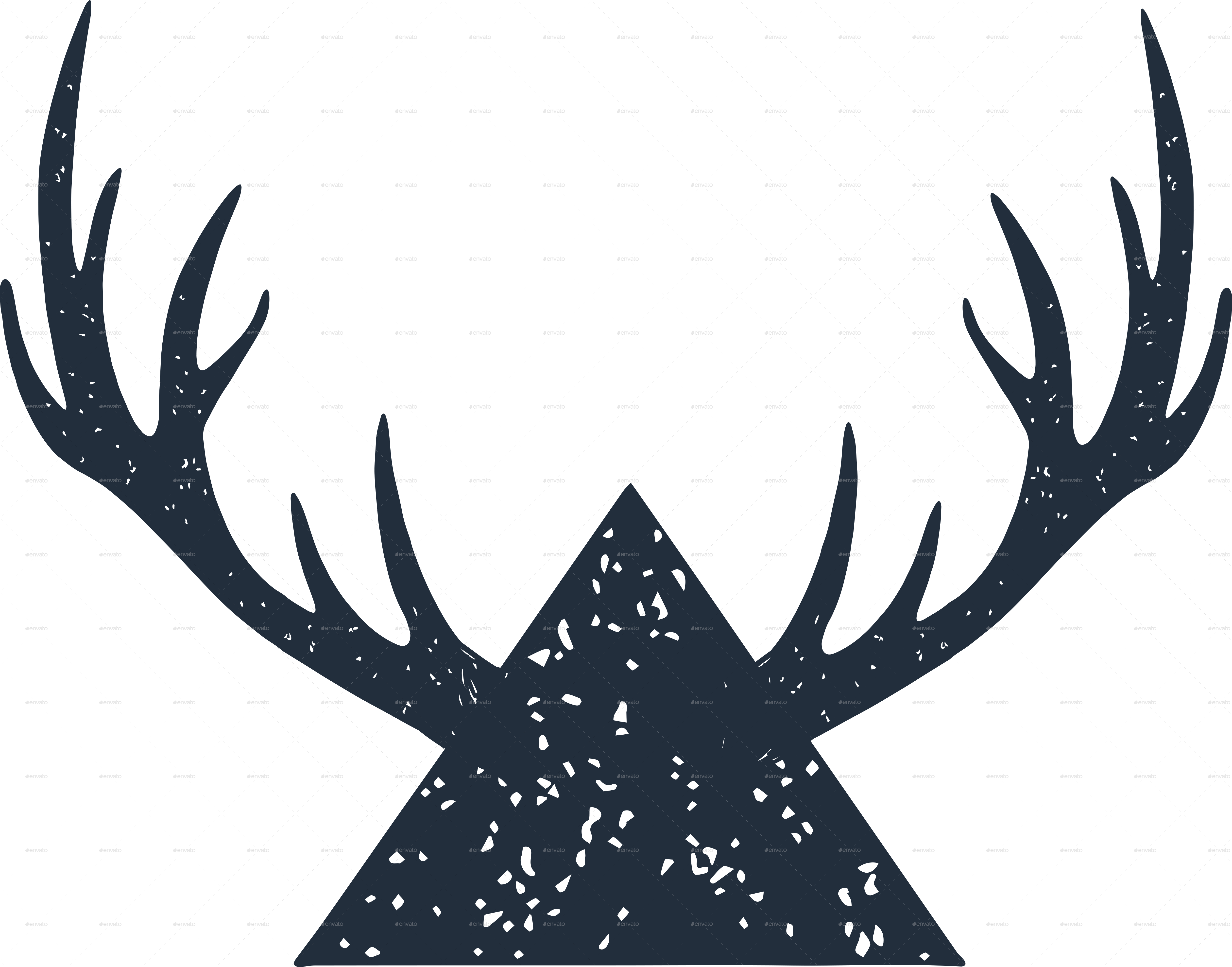 Objects/png/hobby/horns - Mr. Arnold Hand (5000x3924), Png Download