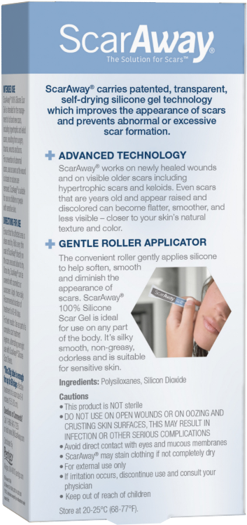 Faqs - Scaraway Professional Grade Silicone Scar Treatment (532x768), Png Download