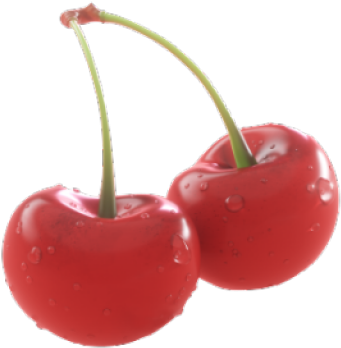 Aesthetic Cherries Png (640x480), Png Download