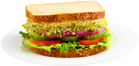 Sandwich Png Transparent Image - Sandwich Png (500x282), Png Download