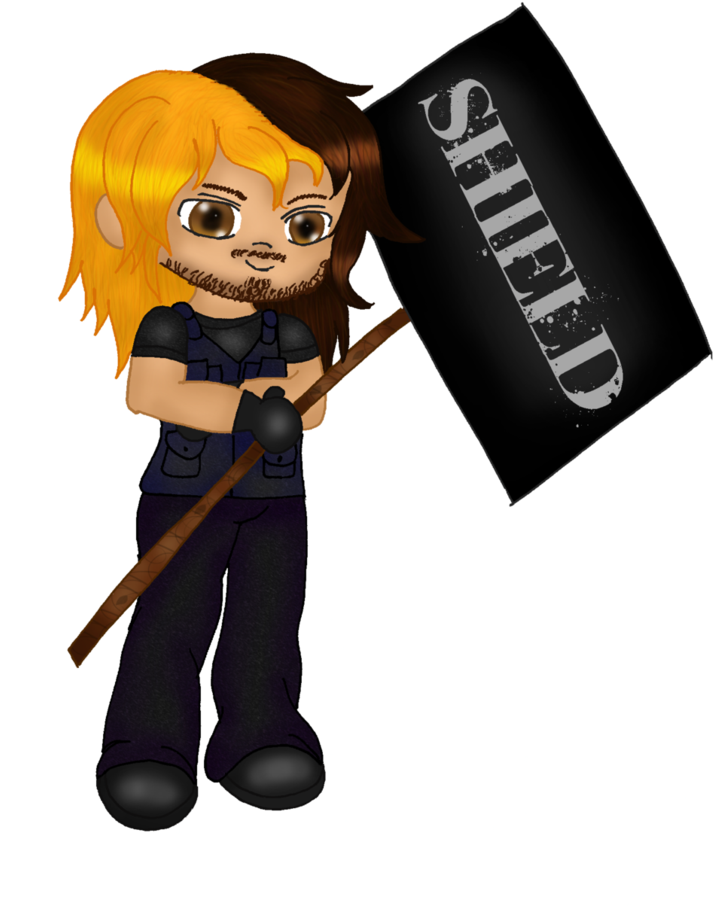 Png Free Stock Chibi Colored By Fallonkyra On Deviantart - Seth Rollins Png Art (771x1035), Png Download