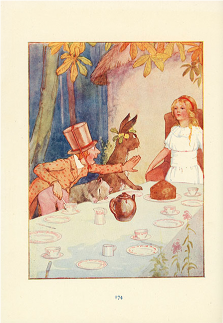 Tarrant - Alice In Wonderland Old Illustrations (650x645), Png Download