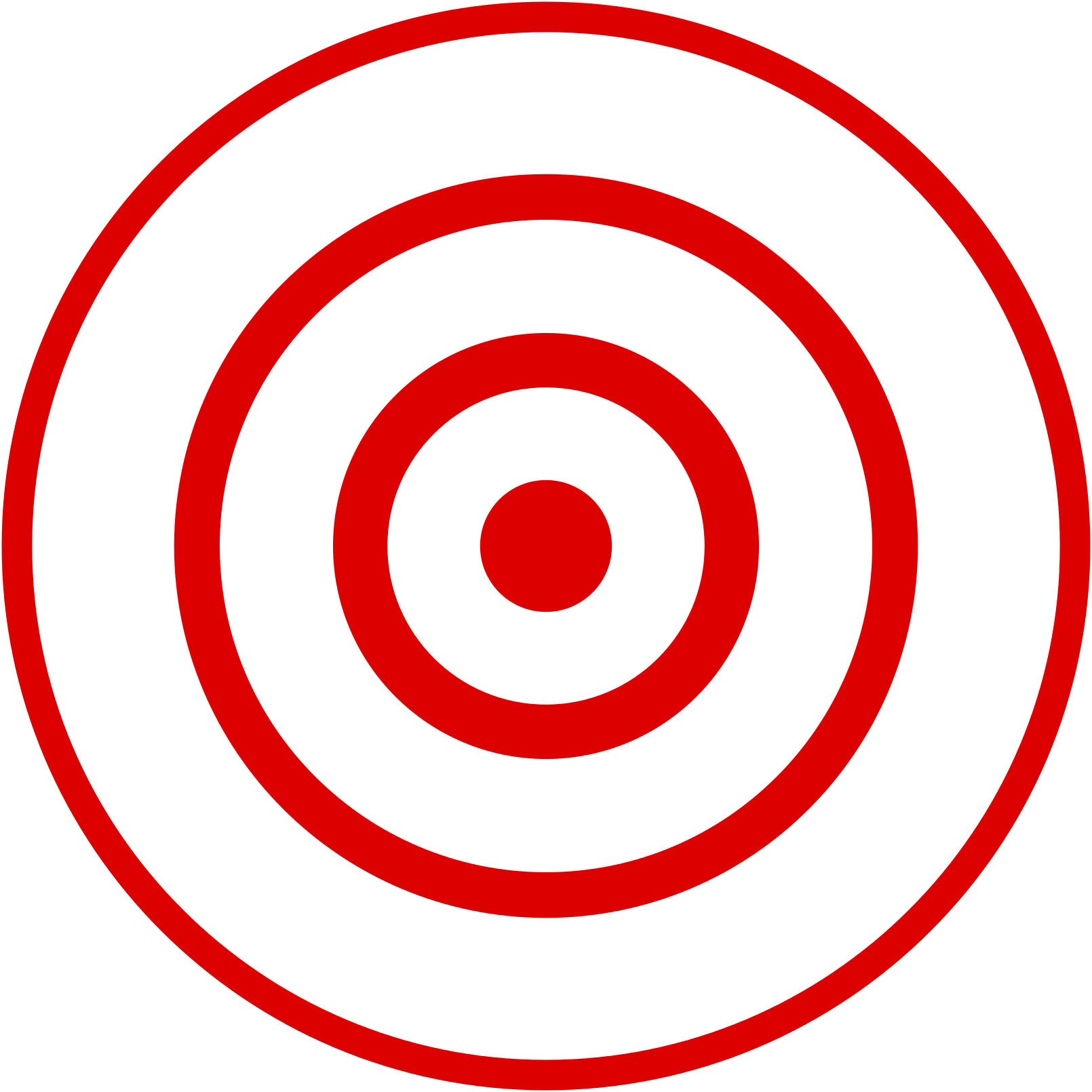 Png Bullseye - Bullseye Png (1024x1024), Png Download