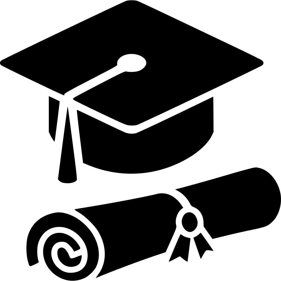 Diploma Icon Png - Graduation Cap And Diploma Icon (980x982), Png Download
