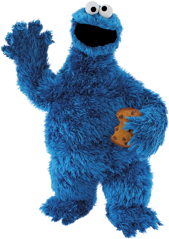 Cookie Monster - Cookie Monster Good Morning (600x831), Png Download