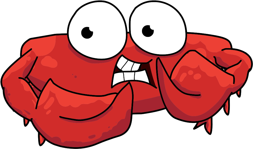 Clip Art Royalty Free Jellyfish Clipart Comic - Cartoon Crab (1000x600), Png Download