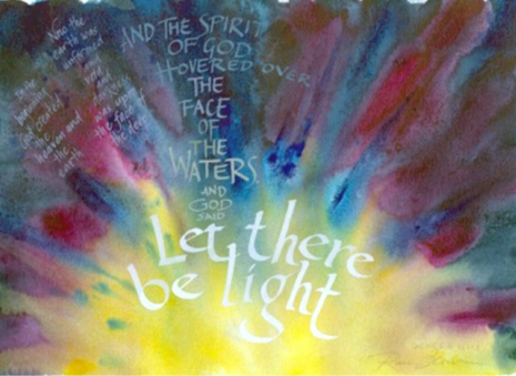 In The Beginning - Shabbat (465x339), Png Download