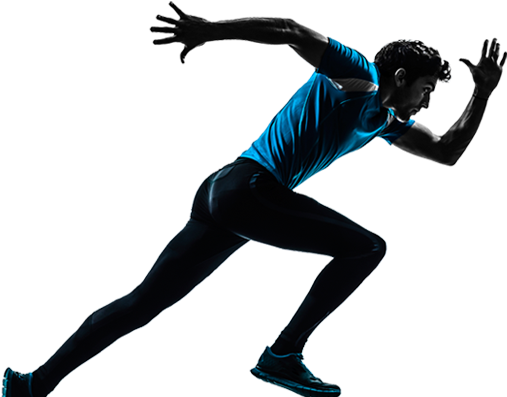 Running Man Icon Web Icons Png - Sport Psychology: A Complete Introduction By John Perry (556x400), Png Download