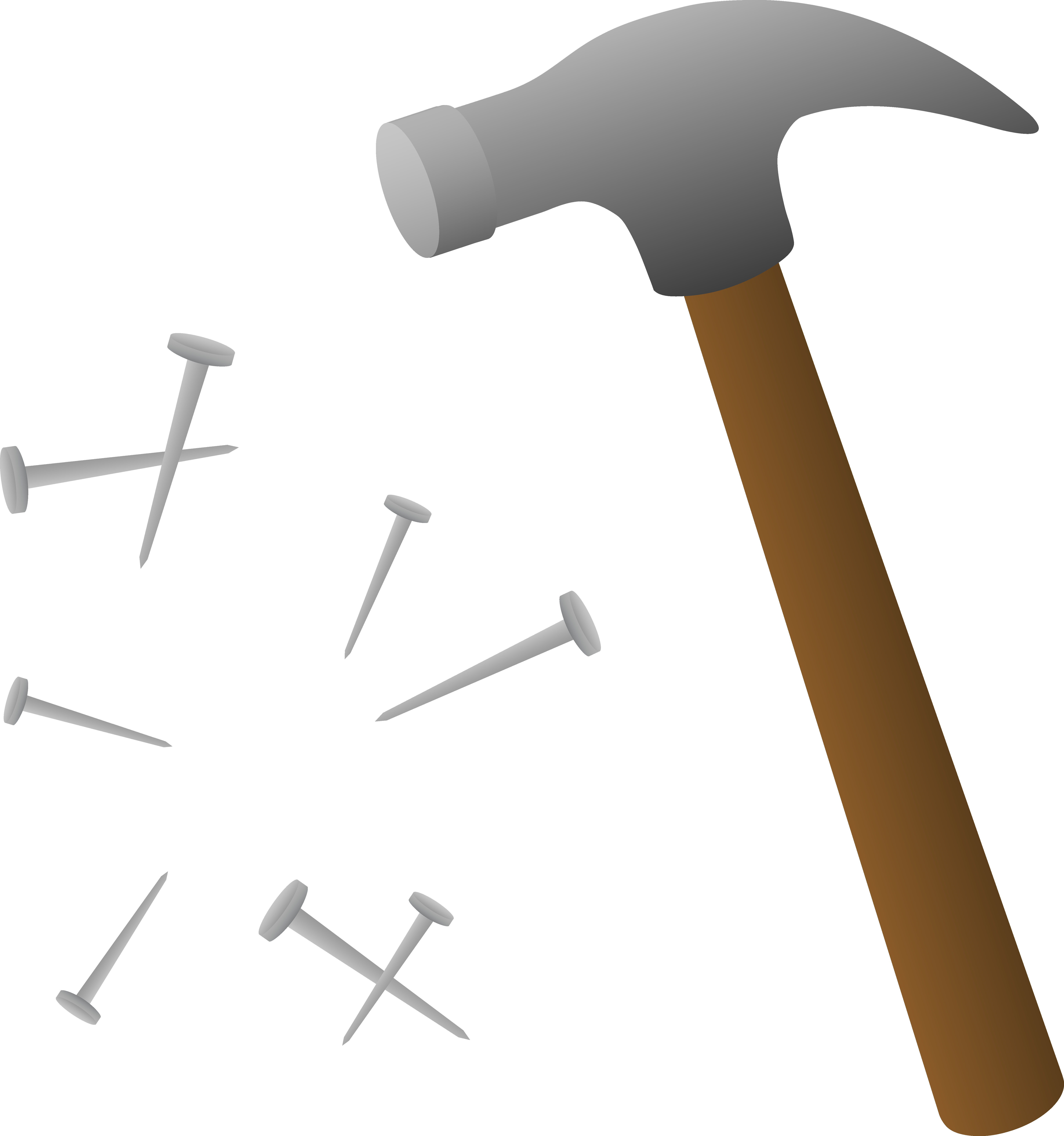 Nail Clipart Printable - If Dad Cant Fix It Its Fucked (6167x6586), Png Download