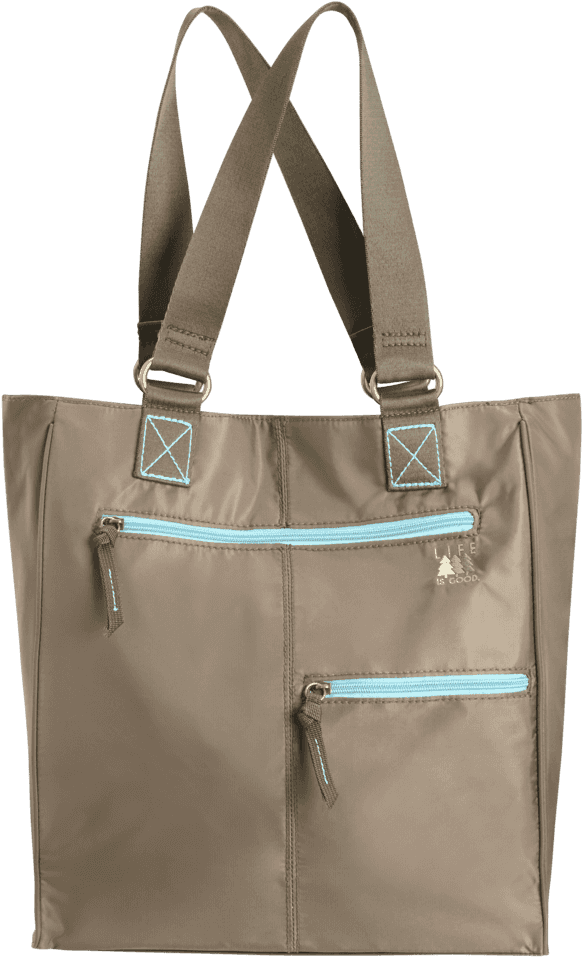 887941032808 - Adventure Stowaway Tote By Life Is Good (960x960), Png Download