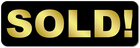 "sold" Black On Shiny Foil Stickers - Sold Sticker Real Estate (500x500), Png Download