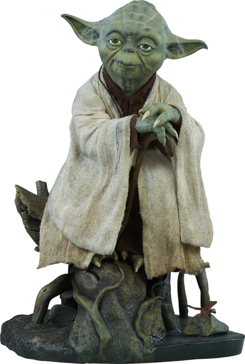 18" Star Wars Legendary Scale™ Figure Yoda - Yoda Figure (480x711), Png Download