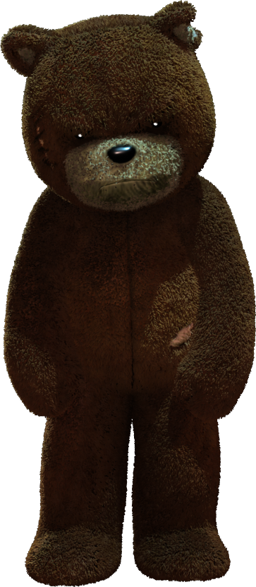 Naughty Bear - Naughty Bear Png (363x831), Png Download