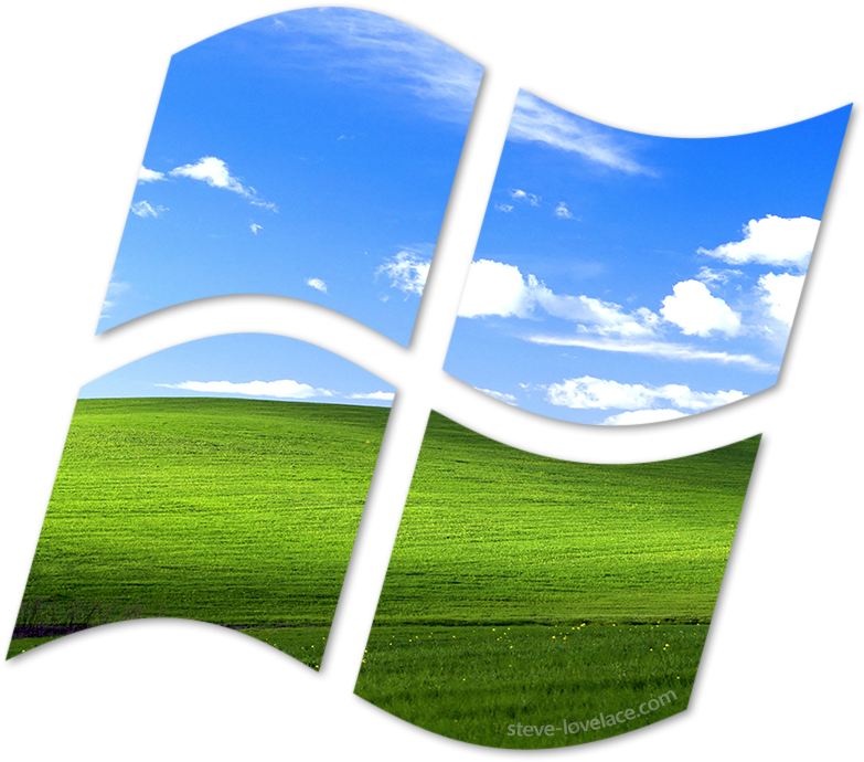 Windows Logo With Bliss Wallpaper - Lost Files Ep (900x720), Png Download