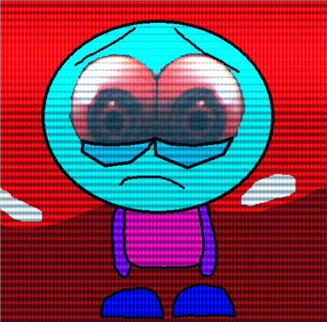 Red Mist Gree Guy - Creepypasta Squidward Red Mist (1920x1080), Png Download