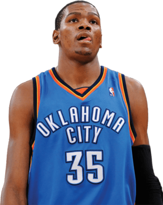 Kevin Durant Ready - Kevin Durant Without Background (319x400), Png Download