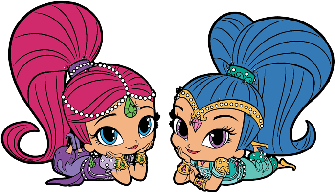 Shine Shimmer, Shine - Shimmer And Shine Png (692x399), Png Download