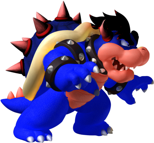 Mk3db Dark Bowser - Dark Bowser Goanimate (515x479), Png Download
